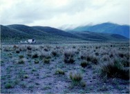 (c) Roberto Canelo. Cementerio en Piedra del Molino, Cerro Negro al fondo, Parque Nacional Los Cardones. 