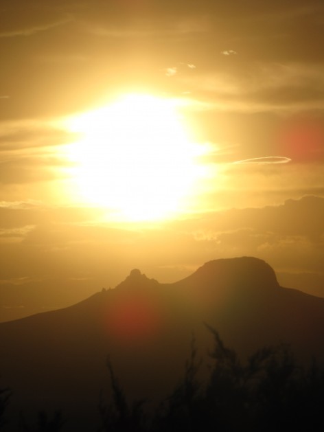 (c) Diego Breccia. Volcn Madre e Hija. Monumento Natural Bosques Petrificados. 